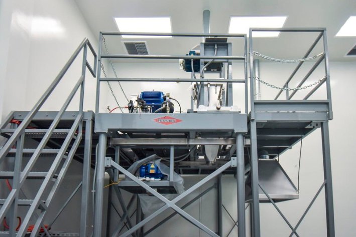 Image for ***SOLD *** MJK0570 4 x 10 Fitzpatrick Chilsonator System Roller Compactor with Mezzanine