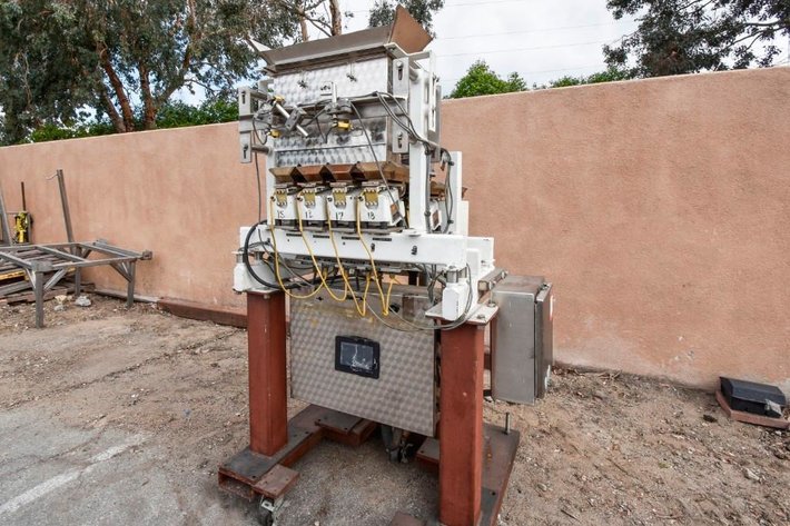 Image for MJK0574 Olmare Packing Company Vibratory Feed 4 Lane