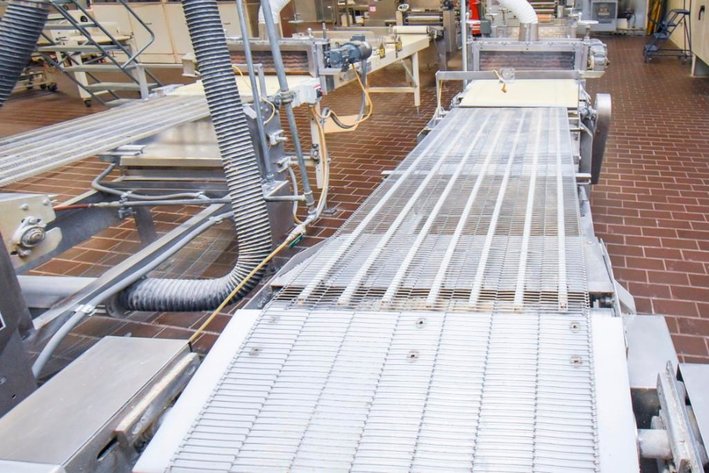 Image for ***SOLD*** MJK0592 5' mesh transfer conveyor