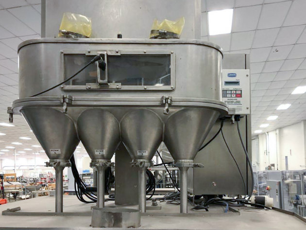 Image for ***SOLD***MJK0511 All Food VL80 4 Lane Stick Pack Machine