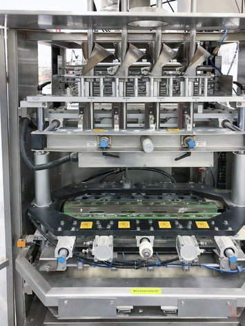 Image for ***SOLD***MJK0511 All Food VL80 4 Lane Stick Pack Machine