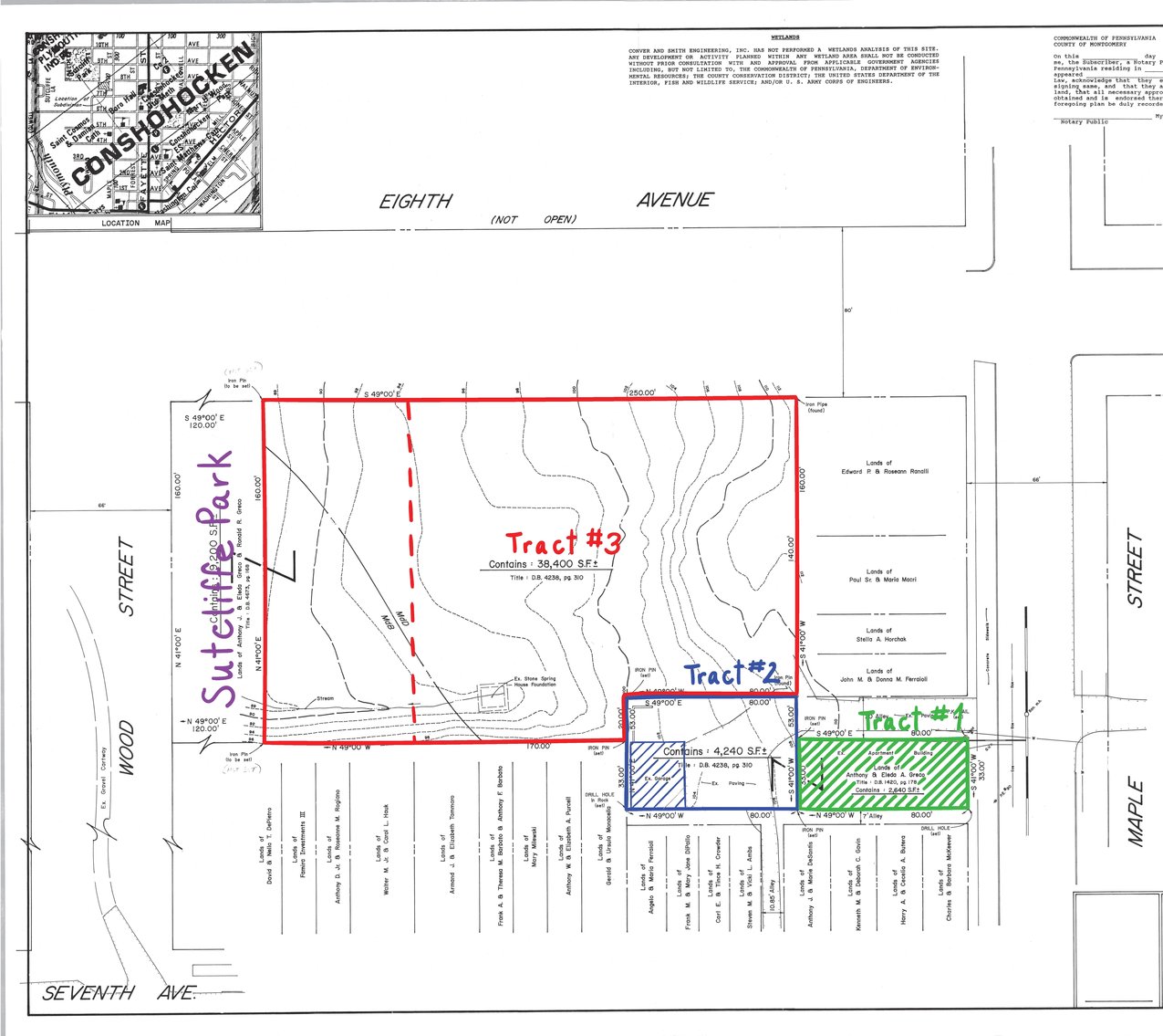 Image for Open House for Multi-Parcel Real Estate | Parcels 1, 2 and 3 | 714 Maple St., Conshohocken, PA 19428