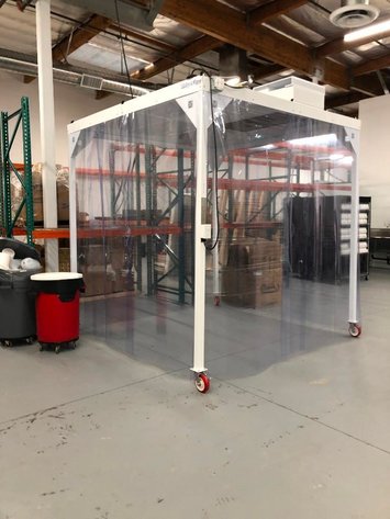 Image for ***SOLD***MJK0597 Clean Room with Plastic Sheets