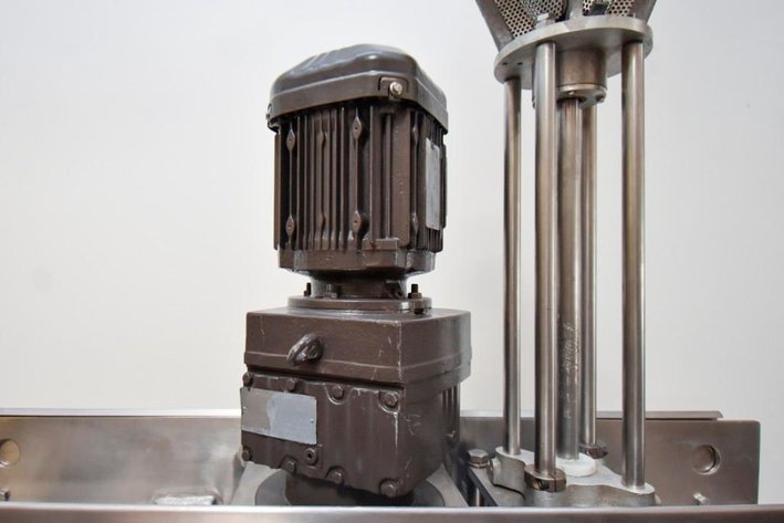 Image for **SOLD** MJK0599 Hamilton Kettles 100 Gal Kettle with Half Jacket, Full sweep, and high sheer blade