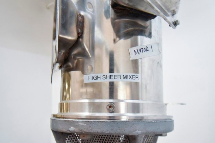 Image for **SOLD** MJK0599 Hamilton Kettles 100 Gal Kettle with Half Jacket, Full sweep, and high sheer blade