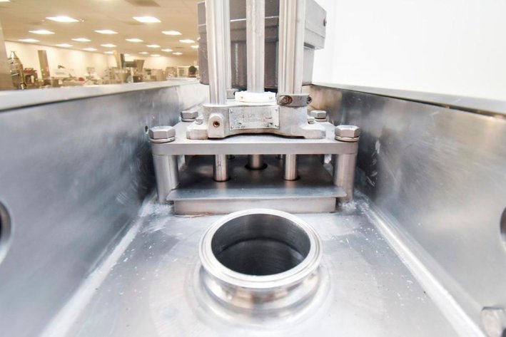 Image for **SOLD** MJK0599 Hamilton Kettles 100 Gal Kettle with Half Jacket, Full sweep, and high sheer blade