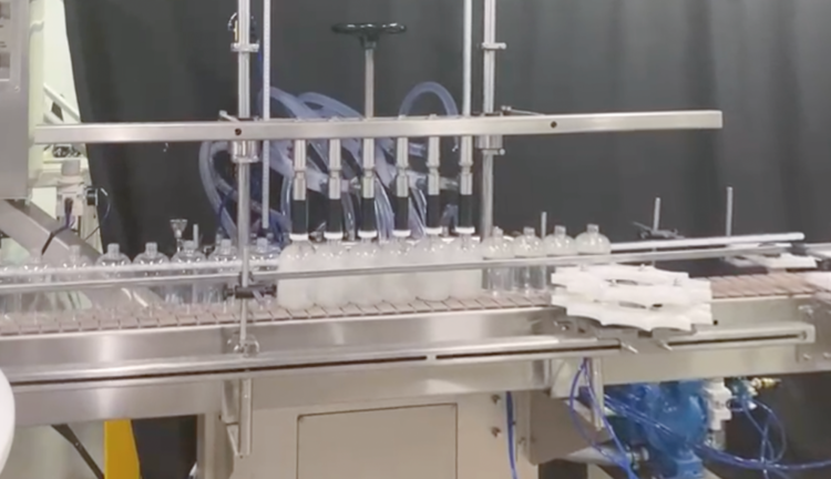 Image for **SOLD**MJK0615 New Acasi 6 Head Explosion Proof Liquid Filling line