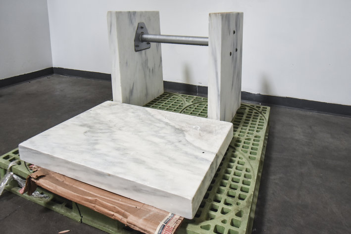 Image for ***SOLD*** MJK0610 Marble Lab Table