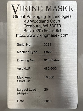 Image for ***SOLD***MJK0606 Viking Stick Pack Machine ST560