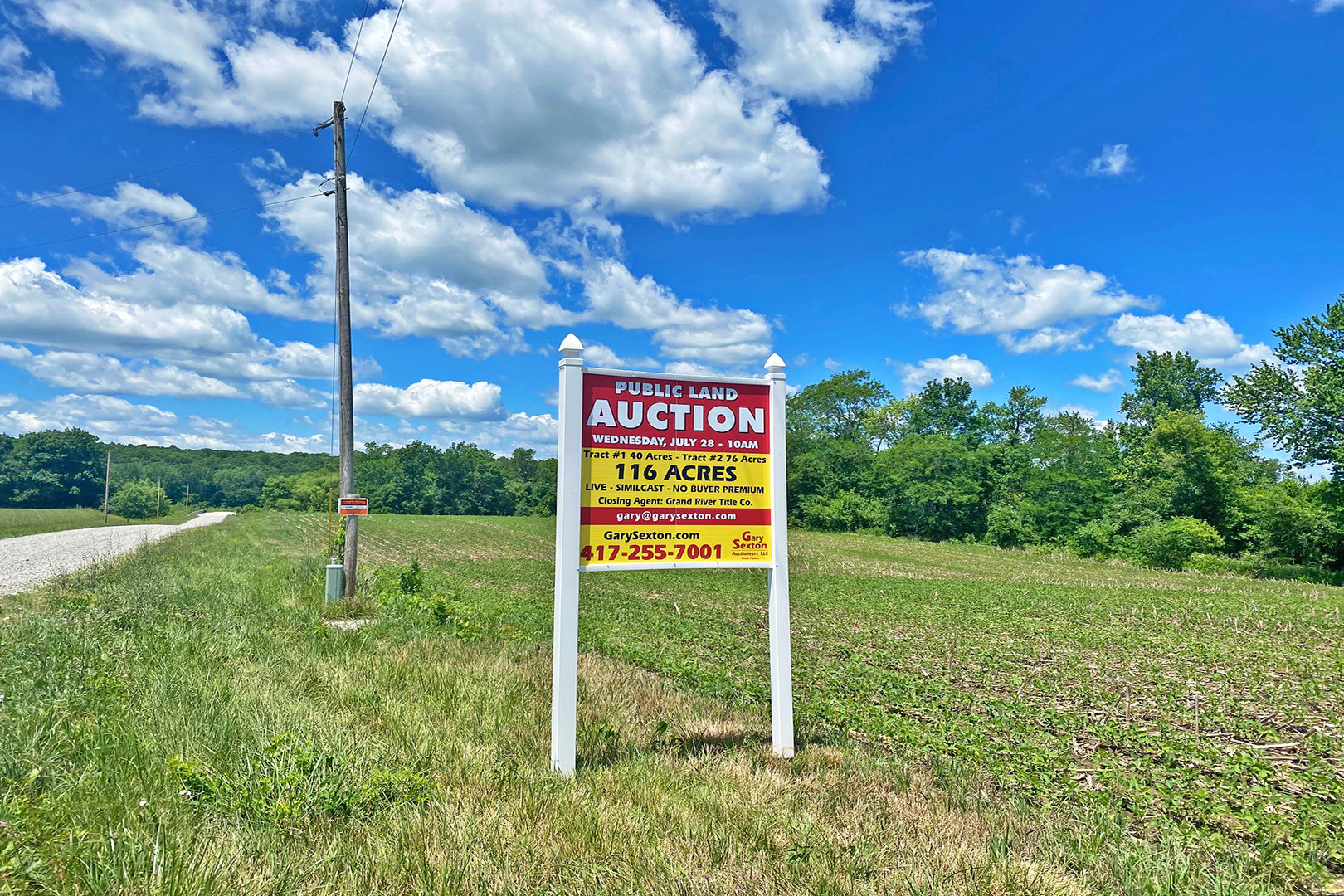 Eagleville, Missouri Auction