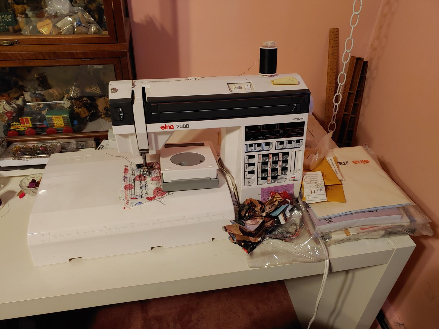 Image for 3 BR, 2 BA RANCH STYLE HOME ANTIQUE, MODERN & TOY SEWING MACHINES TONS OF CUSTOM & COSTUME JEWELRY LIKE NEW 2018 BUICK ENVISION LARGE TOY BEAR COLLECTION INCLUDING STEIFFS