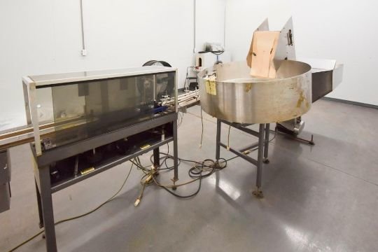 Image for ***SOLD*** MJK0625 Kaps-All Bottle Elevator, Unscrambler, and Orienter Model AU-6