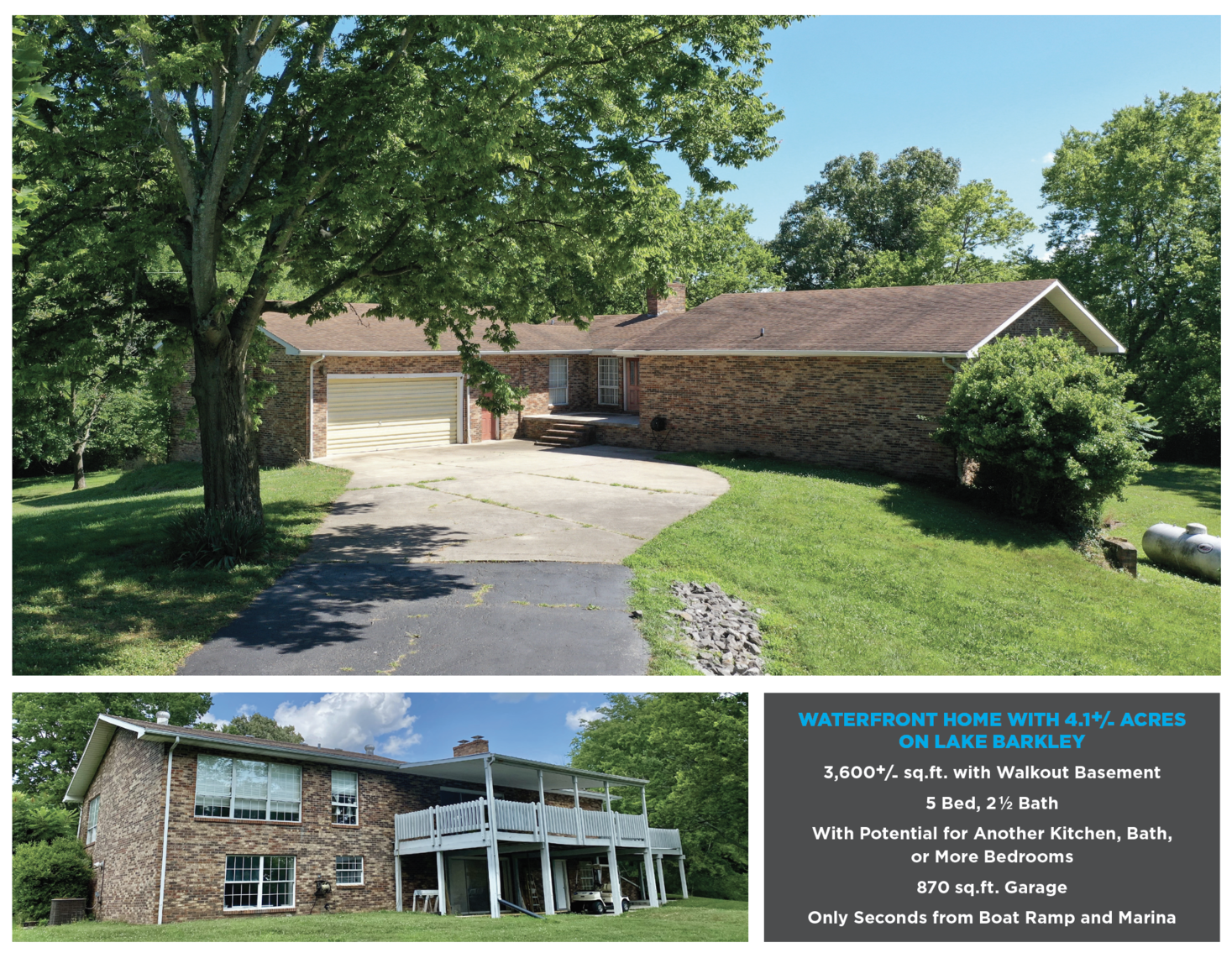 Image for Lake Barkley Waterfront on 4.1+/- Acres