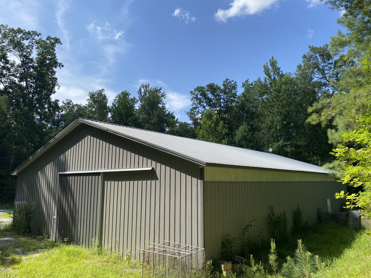Image for 9+/- ACRES - 5,400 SF Warehouse/Garage - Powhatan County - Convenient Location, Private Setting - 1187 Bradbury Rd. Powhatan, VA 23120