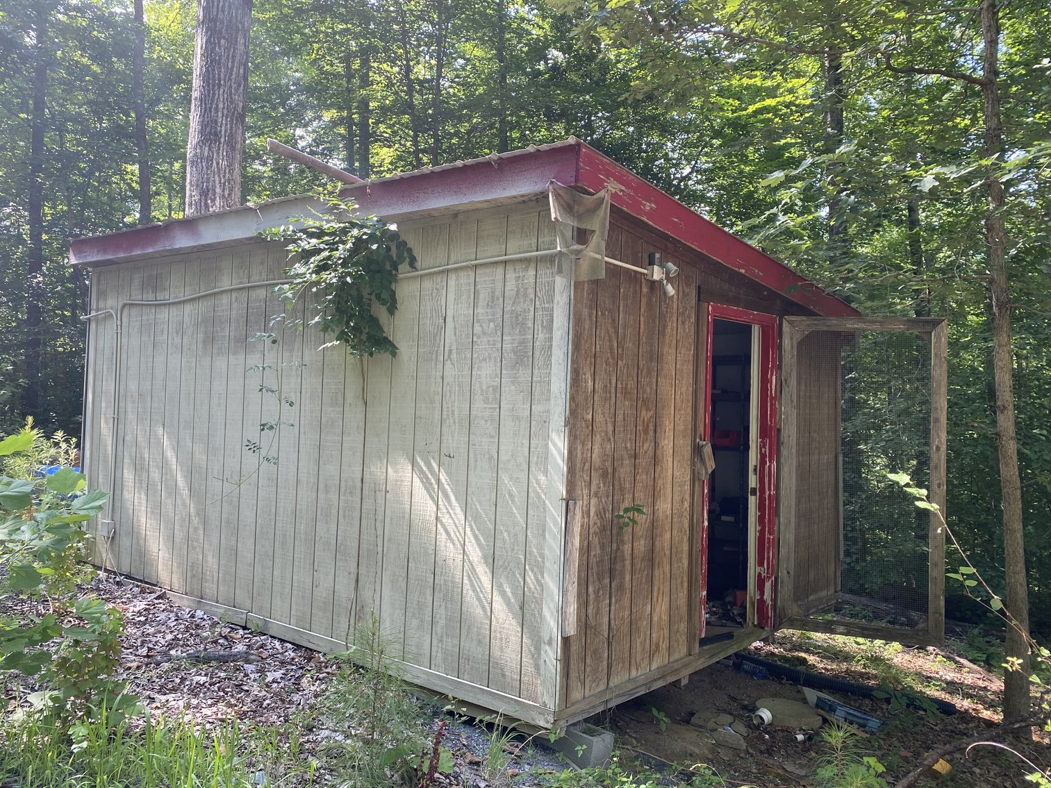 Image for 9+/- ACRES - 5,400 SF Warehouse/Garage - Powhatan County - Convenient Location, Private Setting - 1187 Bradbury Rd. Powhatan, VA 23120