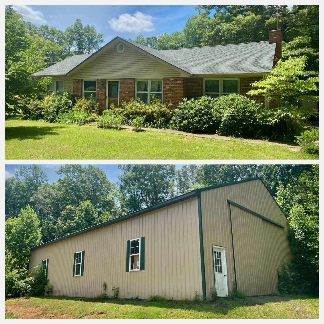 Image for COMBO of 3 BR/2 BA Home on 4.38 +/- Acres w/2 Quality Workshop/Garages in Orange County, VA and 4 BR/4 BA Home on 29.1 +/- Acres in Orange County, VA--SELLS to the HIGHEST BIDDER!!