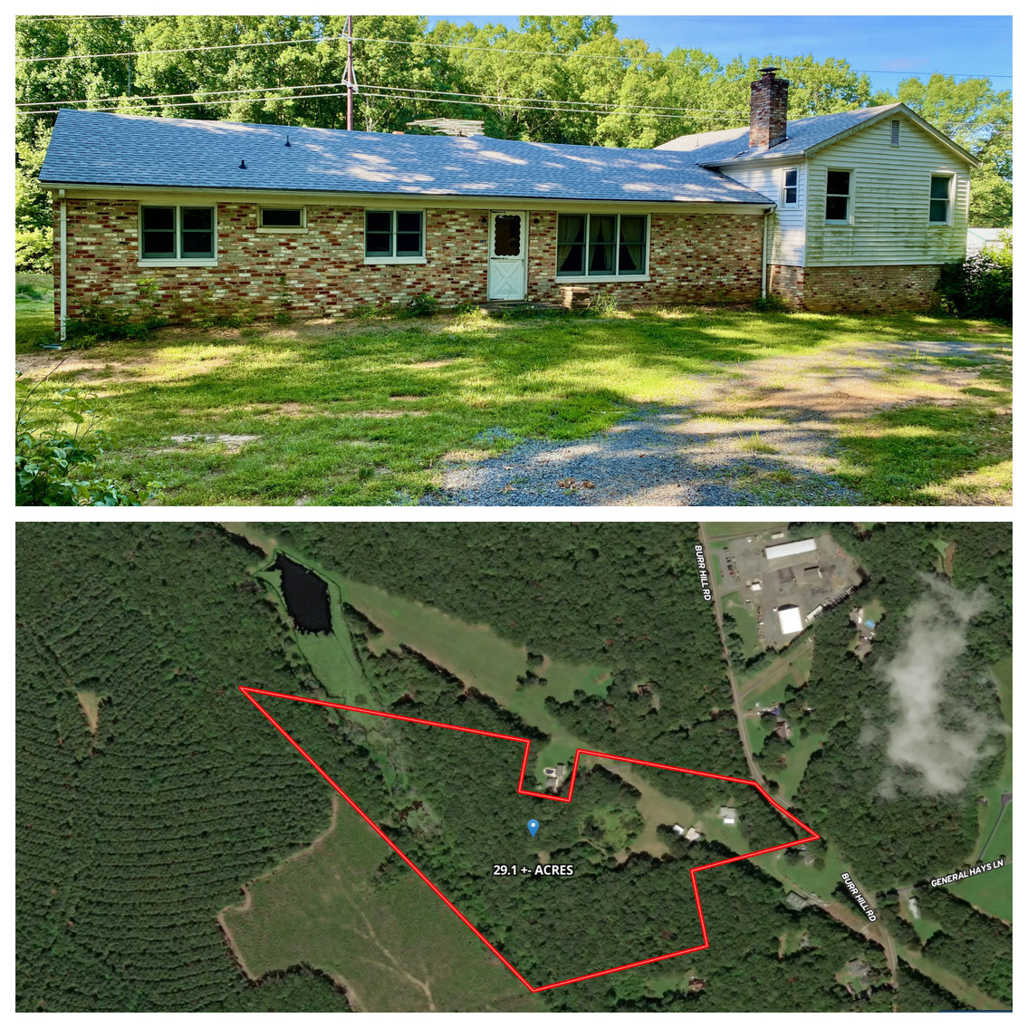 Image for AUG 4 4 BR/4 BA Home on 29.1 +/- Acres in Orange County, VA--SELLS to the HIGHEST BIDDER!!