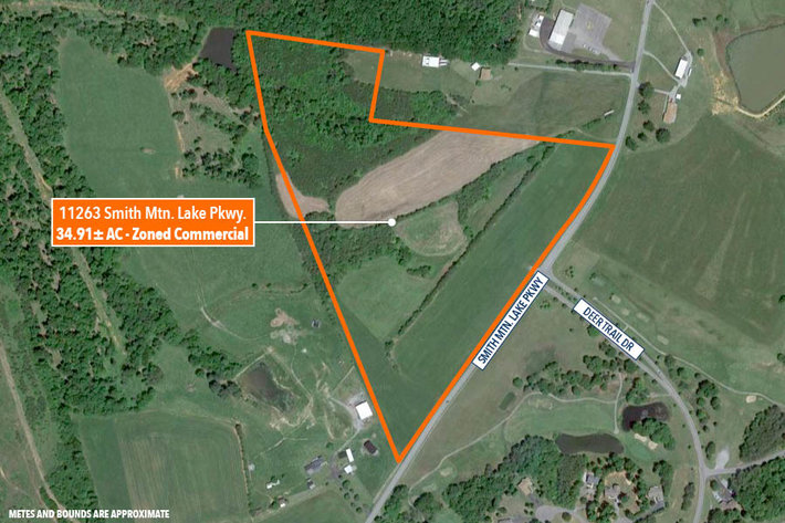 Image for Smith Mountain Lake | 34.91± AC | Zoned Commercial | Prime Road Frontage on Smith Mountain Lake Parkway | Across From Mariners Landing, a Lake & Golf Community | Accelerated Sale | Bid Live or Online | Property #2 of 7