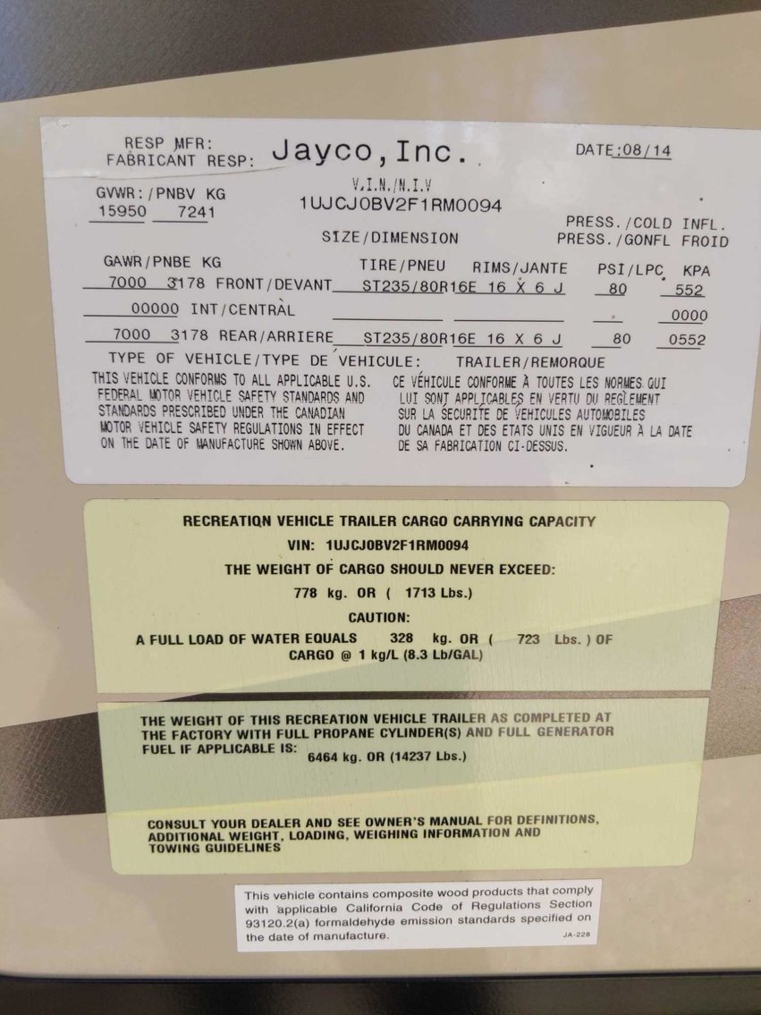 Image for Luxury 38' Jayco Pinnacle 5th Wheel