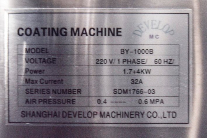 Image for MJK0657 Coating Pan with Hot Air Blower and Spray Dryer