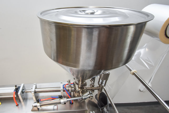 Image for ***SOLD***MJK0645 Automatic Liquid Filling and Pouching Machine