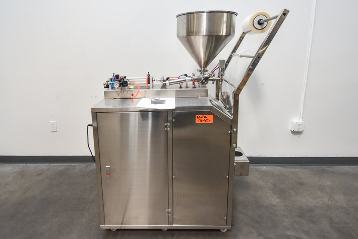 Image for ***SOLD***MJK0645 Automatic Liquid Filling and Pouching Machine