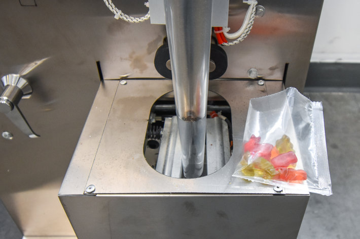 Image for ***SOLD*** MJK0648 Automatic Pouching Machine