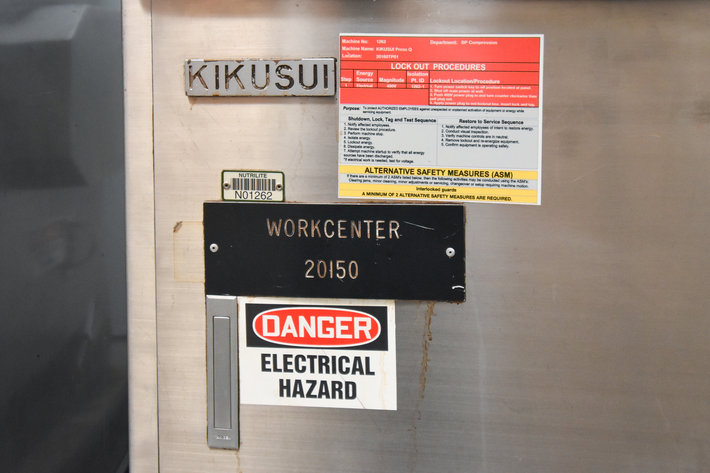 Image for MJK0081 Kikusui Libra Tablet Press 36 Station MDL Libra 836KAWCZ