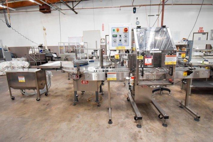 Image for *** SOLD*** MJK0662 Kaps-All Fully Automatic Compact Volumetric Filler 4 Head System FS-U 48