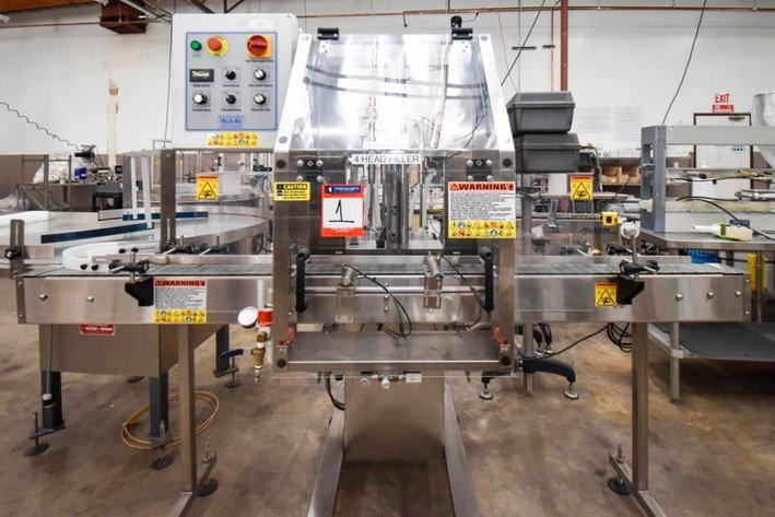 Image for *** SOLD*** MJK0662 Kaps-All Fully Automatic Compact Volumetric Filler 4 Head System FS-U 48