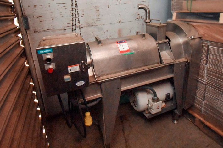 Image for ***SOLD***MJK0670 Brown International Corporation S/S Pulper Finisher, Model 4000
