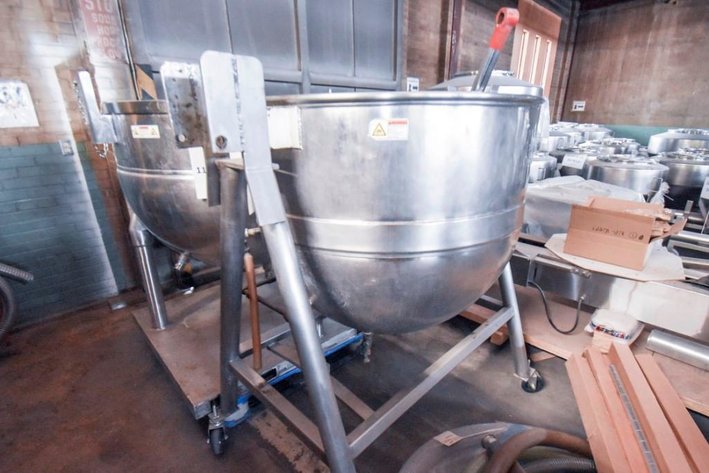 Image for MJK0678 150 Gal Kettle with 2/3 Jacket