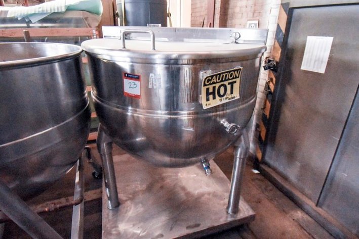 Image for MJK0679 150 Gal Kettle with 2/3 Jacket