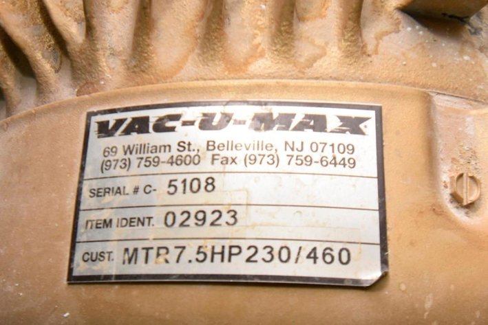 Image for MJK0686 Vac-U-Max System