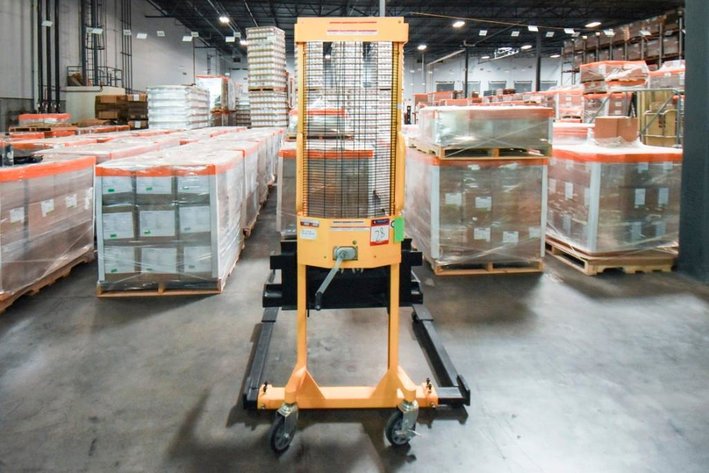 Image for MJK0689 Web Roll Lift Cart