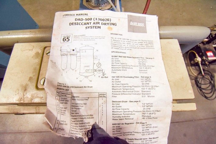 Image for MJK0692 Desiccant Air Dryer