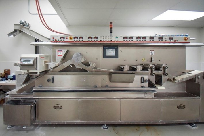 Image for ***SOLD***  MJK0697 WLS Gabler Chewing Gum Rolling & Scoring Machine