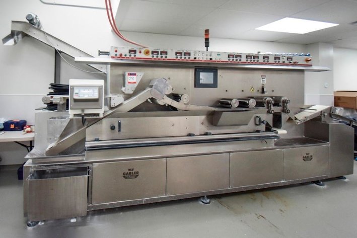 Image for ***SOLD***  MJK0697 WLS Gabler Chewing Gum Rolling & Scoring Machine