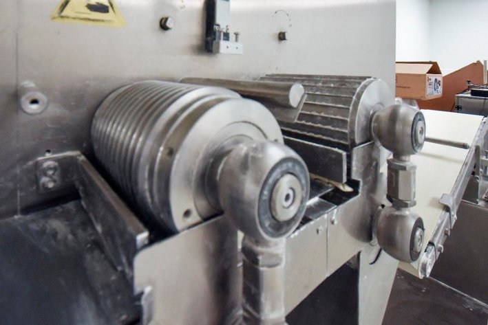 Image for ***SOLD***  MJK0697 WLS Gabler Chewing Gum Rolling & Scoring Machine