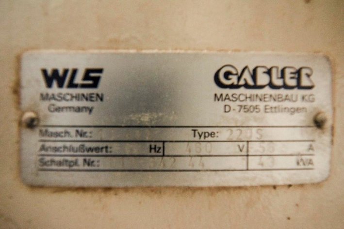 Image for ***SOLD***  MJK0698 WLS Gabler Mixer 220S