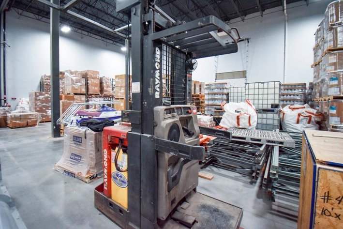 Image for ***SOLD*** MJK0705 Raymond Walk Behind Electric Fork Lift