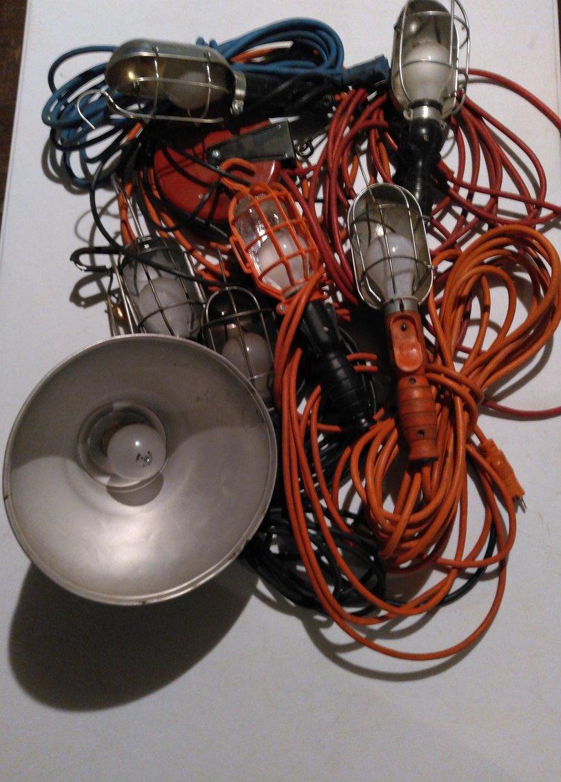 Shop Lights and Extention Cords