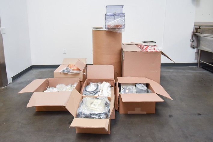 Image for MJK0636 Pallet of Kanebo Parts