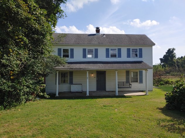 2 STORY VINYL SIDED HOME W/ 3 BR, 1½ BA -  2 PARCELS, COMBINED 5.79+/- ACRE LOT