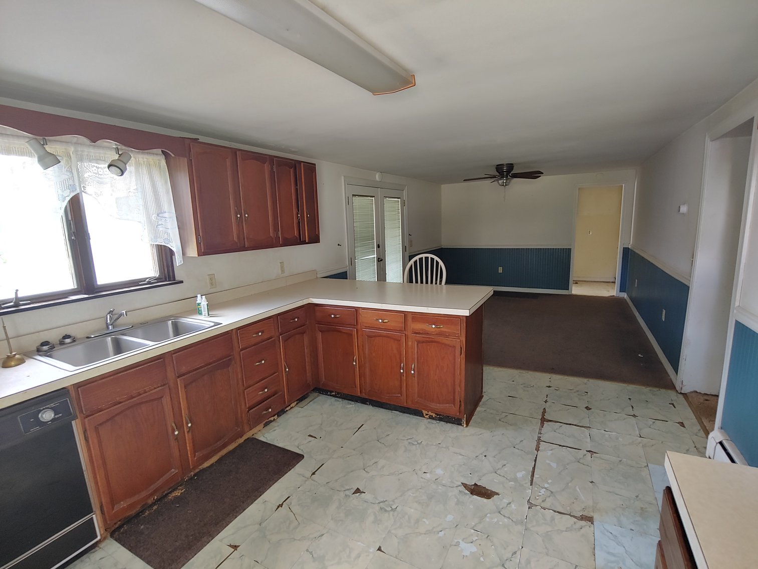 Image for 2 STORY VINYL SIDED HOME W/ 3 BR, 1½ BA -  2 PARCELS, COMBINED 5.79+/- ACRE LOT