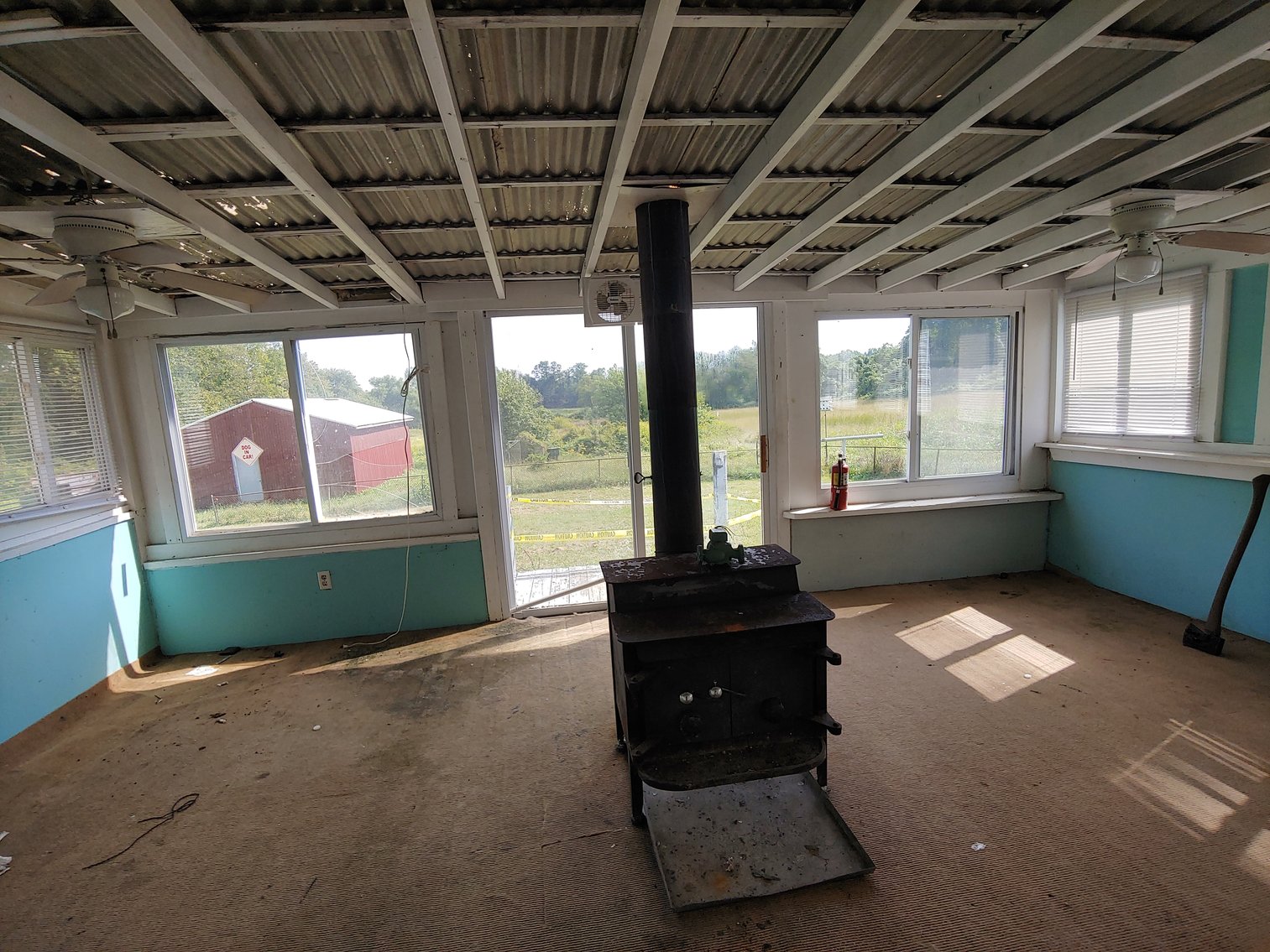 Image for 2 STORY VINYL SIDED HOME W/ 3 BR, 1½ BA -  2 PARCELS, COMBINED 5.79+/- ACRE LOT