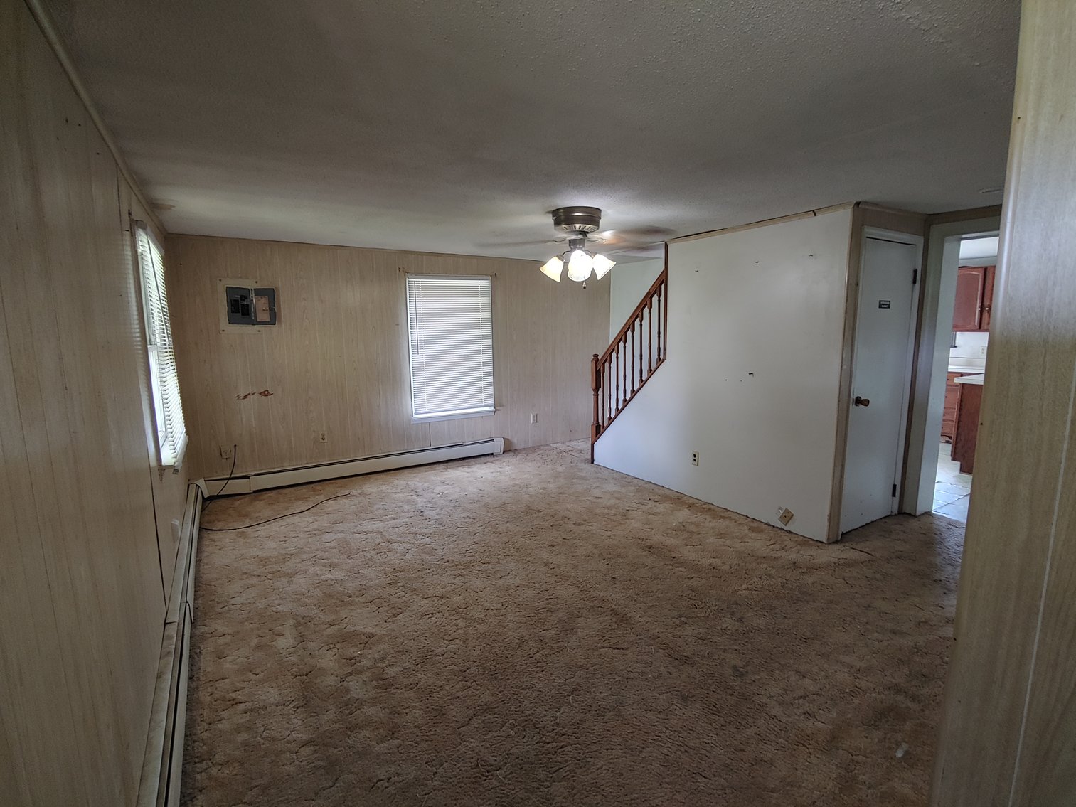 Image for 2 STORY VINYL SIDED HOME W/ 3 BR, 1½ BA -  2 PARCELS, COMBINED 5.79+/- ACRE LOT