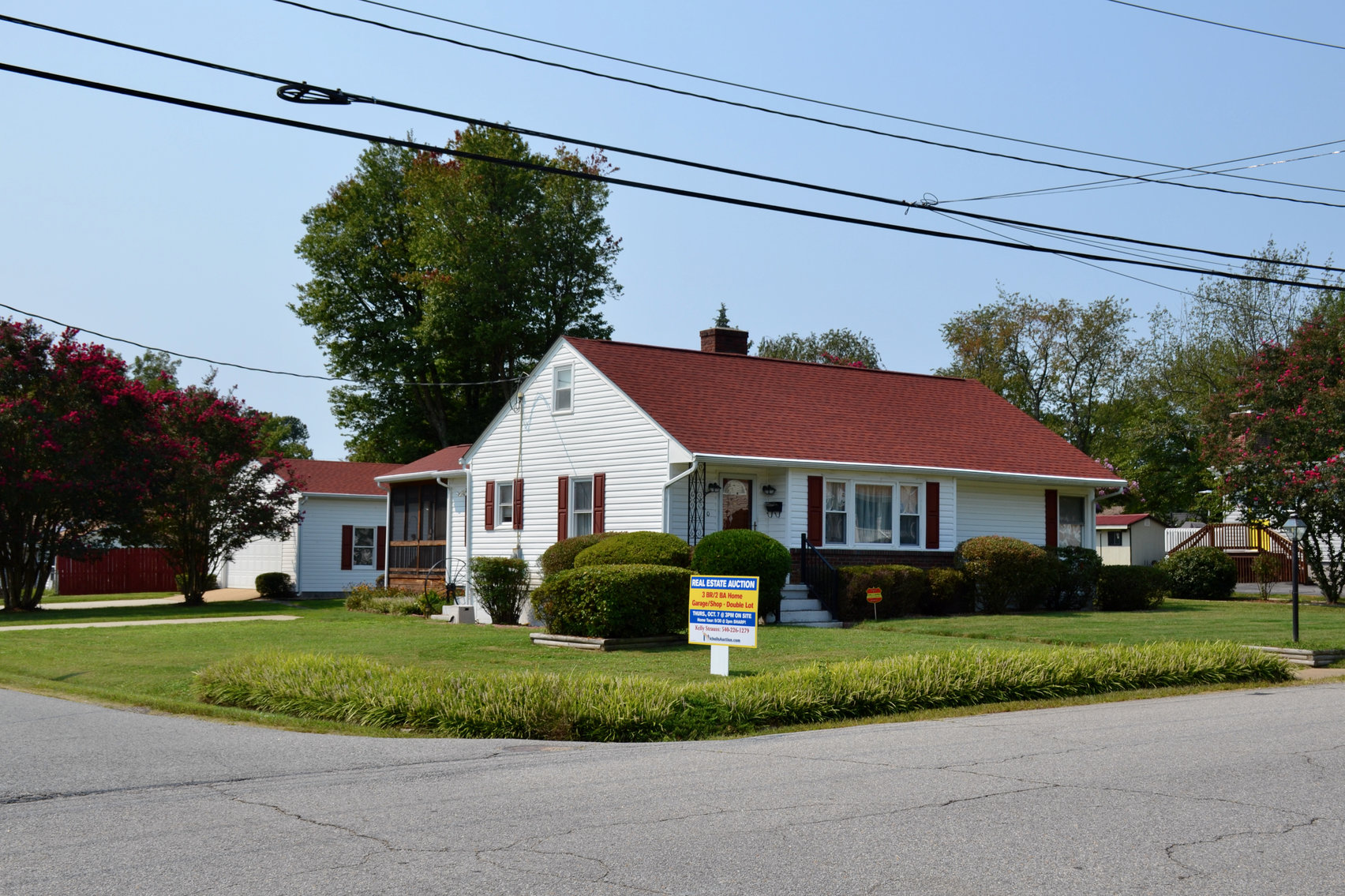 Image for 3 BR/2 BA Home w/Detached Garage/Shop on Double Corner Lot--Spotsylvania County, VA
