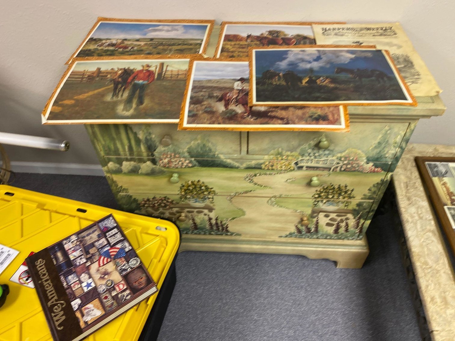 Image for Cut Glass Pieces, Furniture, Home Decor, Tools, Toys, (9) Golf Carts, Outdoor Items