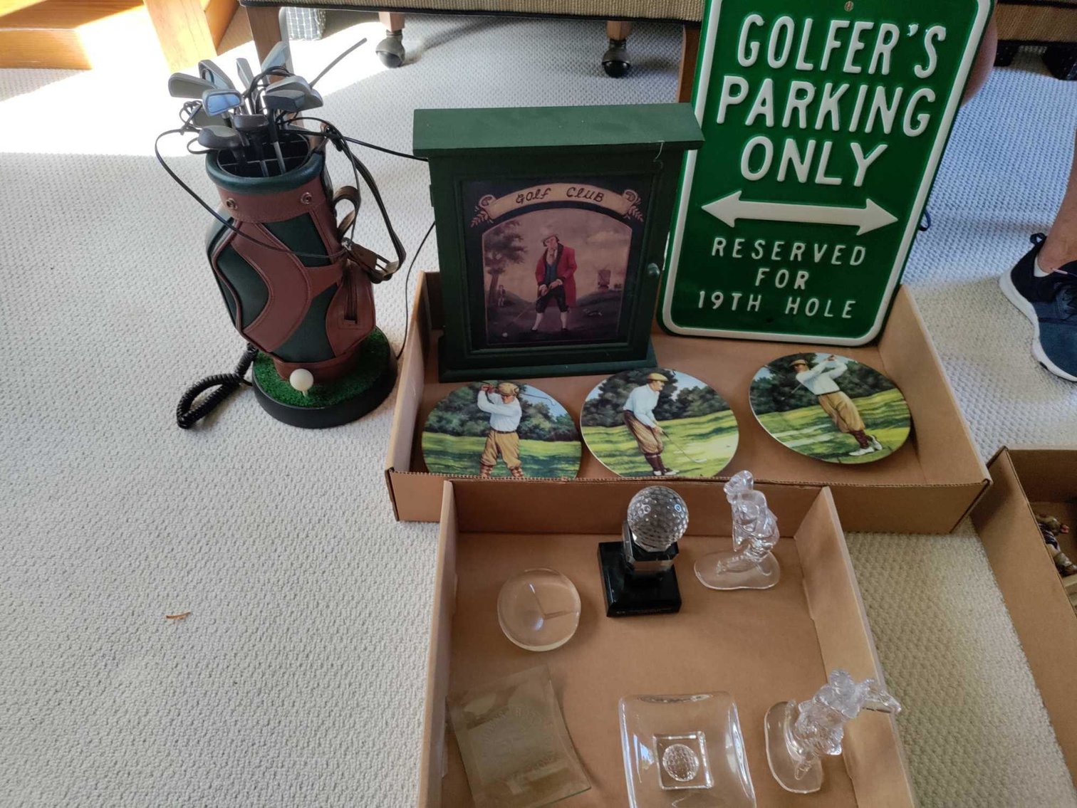 Image for Golf Accessories and Decor, Furniture, Glass, Tools, Jewelry